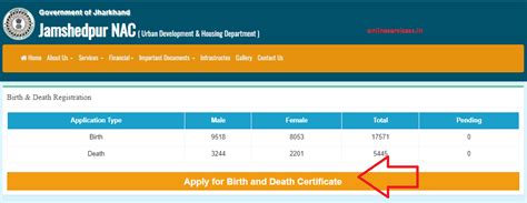 How To Apply Birth Certificate Online In Jamshedpur Onlineservicess