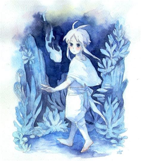 Ori And The Blind Forest Ori Gijinka Drawing And Illustration Art Fantasy Art