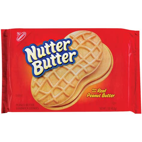 Nutter Butter Sandwich Cookie Peanut Butter 16 00 Ounces Grocery And Gourmet Food