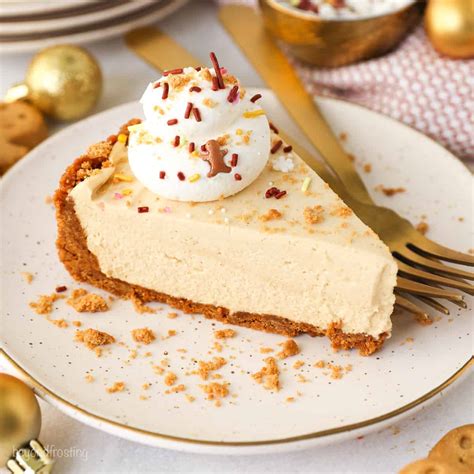 No Bake Gingerbread Cheesecake Recipe Beyond Frosting