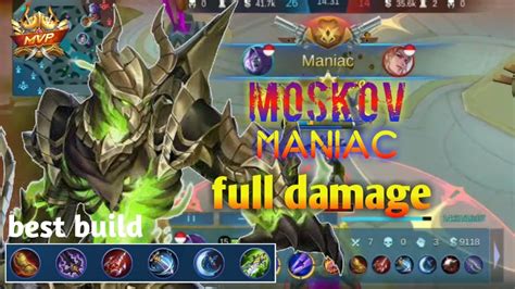 Moskov Maniac Damagnya Gak Ada Obat Build Tersakit Wahyu Kans YouTube