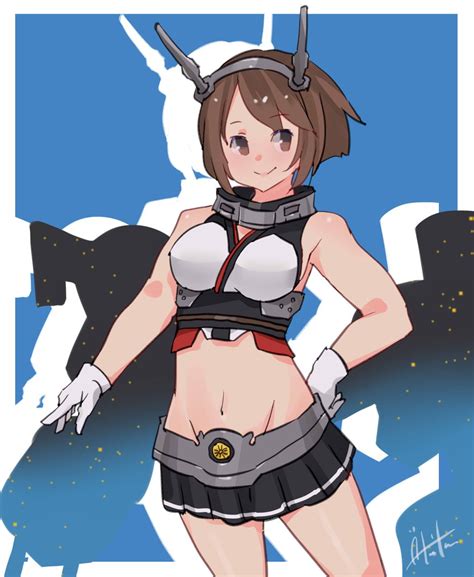 陸奥 艦隊これくしょん 「陸奥『いいわよ、お姉さんがやってあげる 』 艦これ 陸奥」 あき缶 Inicaのイラスト