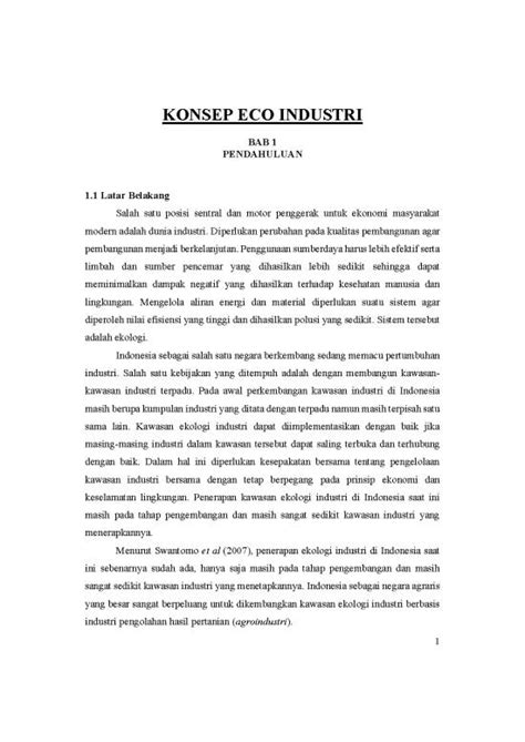 Ekologi Pdf 62055 Konsep Eco Industri