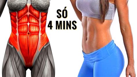 4 MINUTOS PARA DEFINIR SUA BARRIGA 7 Exercícios Para Definir Abdomen