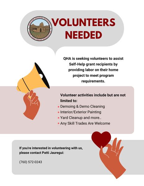 Volunteers Needed Fort Yuma Quechan Indian Tribe