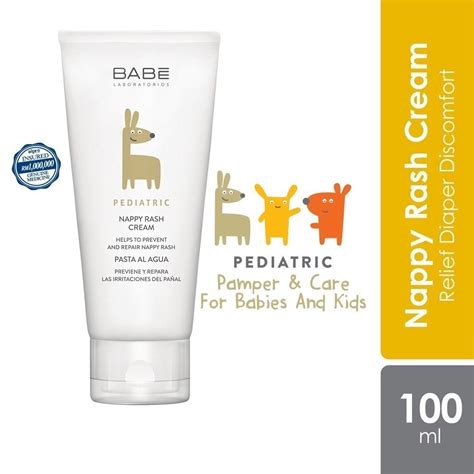 Babe Laboratorios Pediatric Nappy Rash Cream Relief Babys Nappy