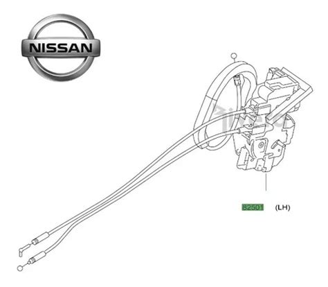 Actuador Cerradura Puerta Tra Original Nissan Versa L Cuotas Sin