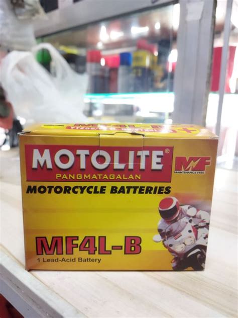 Motolite Motorcycle Battery Mf4l B Lazada Ph