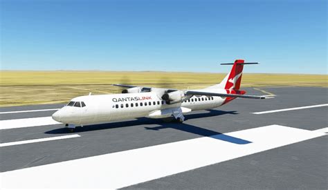 Atr 72 600 Qantas Link V01 Msfs 2020 Liveries Mod