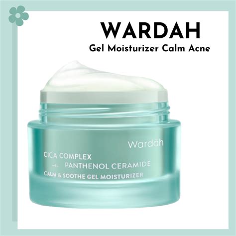 Jual Wardah Calm And Soothe Gel Moisturizer 30gr Pelembab Wajah