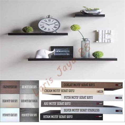 Jual Rak Dinding Ambalan Floating Shelves X X Cm Jakmall