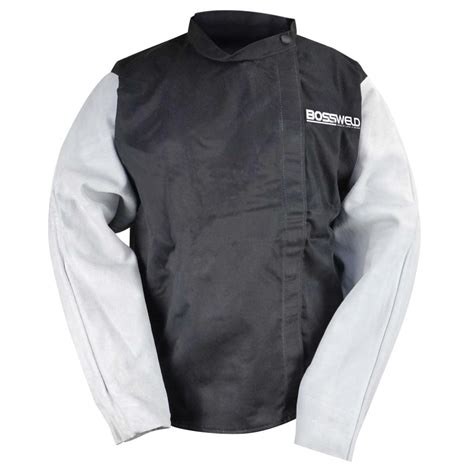 Bosssafe Fr Jacket W Leather Sleeve