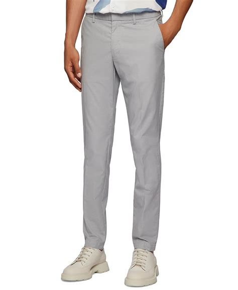 Hugo Boss Boss Men S Slim Fit Chinos And Reviews Hugo Boss Men Macy S