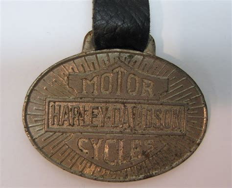 Harley Davidson 1940s Watch Fob — David Wasserman Antiques