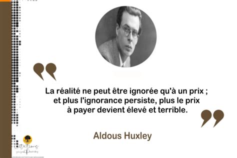 Top Citations D Aldous Huxley Citations Proverbes Et Po Sies