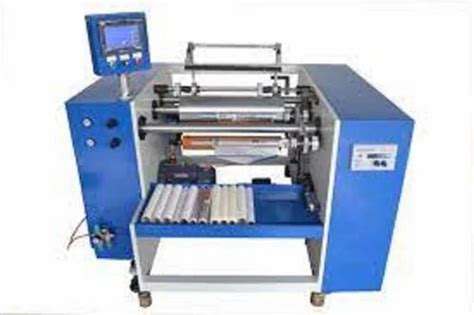 Semi Automatic Aluminum Foil Rewinding Making Machine Production