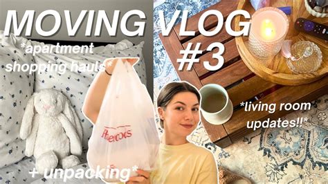 Moving Vlog Apartment Shopping Hauls Apartment Updates