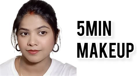 Quick And Easy 5 Minute Makeup Tutorial Super Easy Step By Step