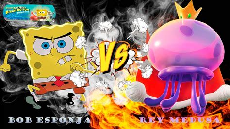 BOB ESPONJA VS REY MEDUSA BOB ESPONJA BATTLE FOR BIKINI BOTTOM