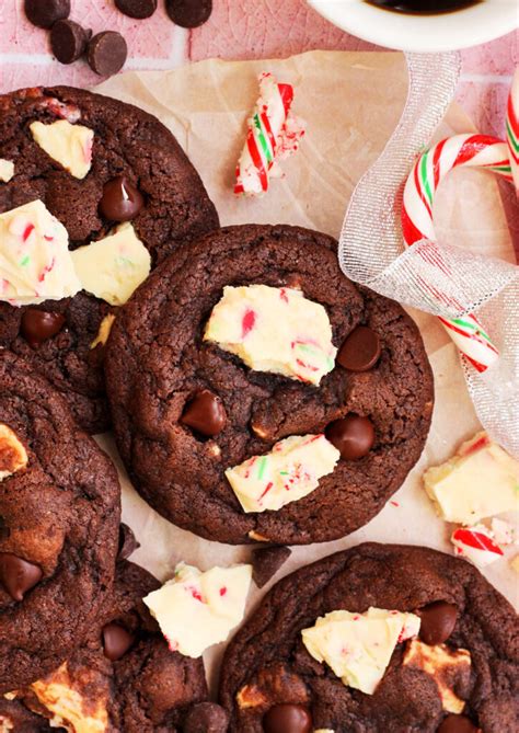 Mocha Peppermint Chocolate Cookies Scientifically Sweet