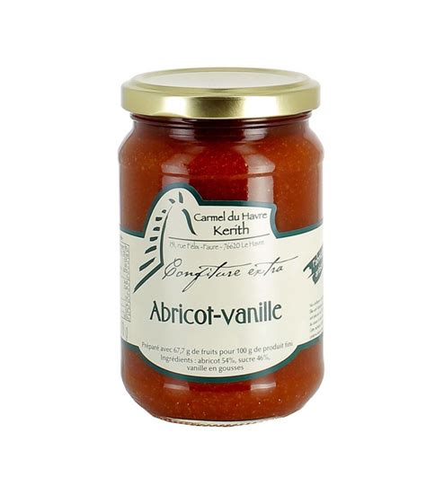 Confiture D Abricot Et Vanille G Havre Kerith Carmel Du