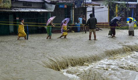 Assam Floods One Dead Around 5 Lakh Affected As Situation Worsens