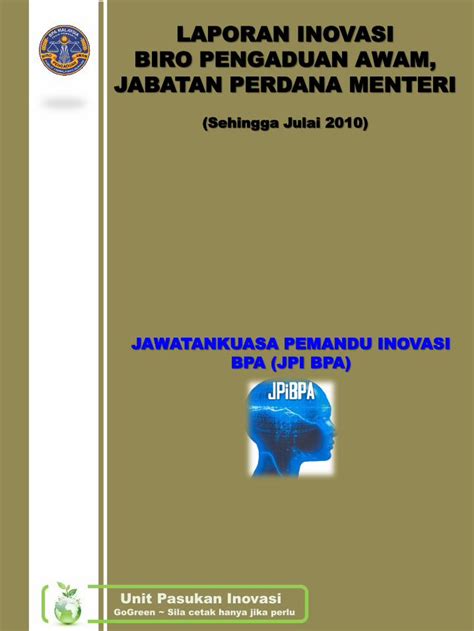 PDF BIRO PENGADUAN AWAM JABATAN PERDANA S3p Mampu Gov My Laporan