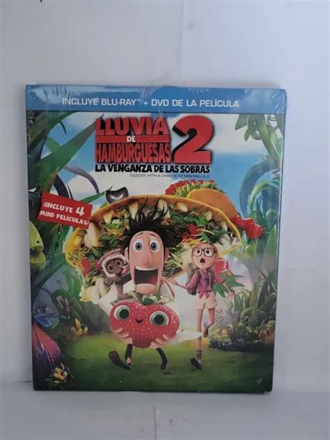 LLUVIA DE HAMBURGUESAS 2 Cloudy With A Chance Of Meatballs 2 Blu Ray