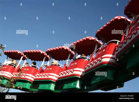 Amusement Park Of Legoland In Denmark Train Stock Photo Alamy