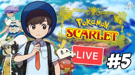 Pokemon Scarlet Gameplay Walkthrough Live Part 5 Westward Bound