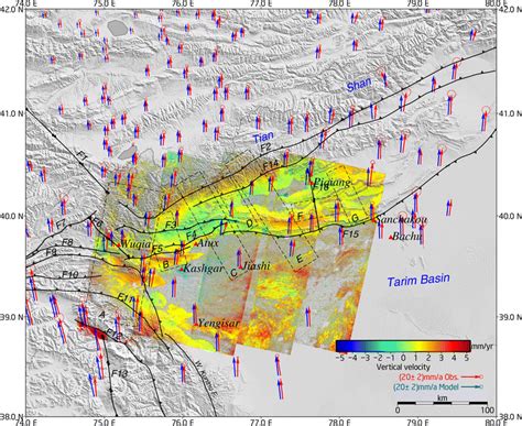 Three Dimensional Velocity Map Derived From Gps And Sbas Insar In The