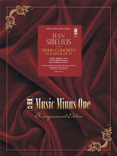 Sibelius Violin Concerto In D Minor Op 47 9781596151734 Jean