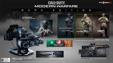 Call Of Duty Modern Warfare Dark Edition Only At Gamestop