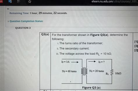 Answered For The Transformer Shown In Figure Bartleby