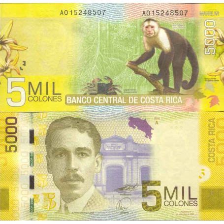 Billet De Collection Costa Rica Pk N Colones