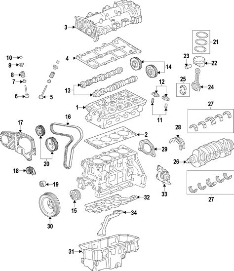 2019 Buick Regal Tourx Engine Complete Assembly 55584313 Gm Parts Bin