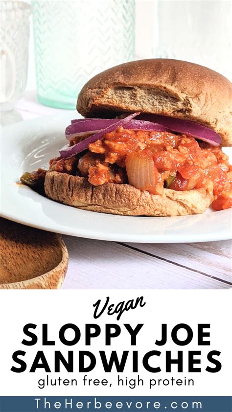 Plant Based Sloppy Joes Recipe The Herbeevore