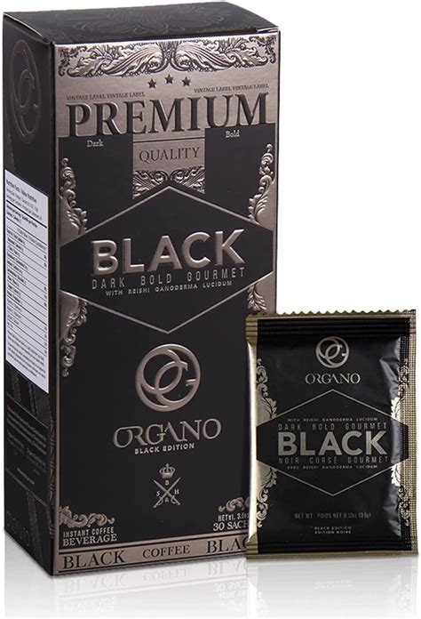 Amazon Boxes Egano Premium Ganoderma Black Coffee Instant