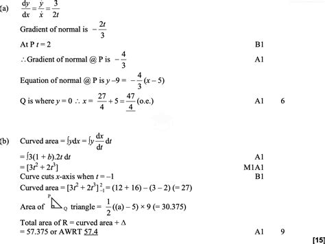 A Level Edexcel Maths Questions Finding Areas 2 Revisely