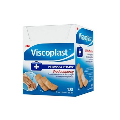 Viscoplast Wodoodporny Plastry 72x19 Mm 100szt