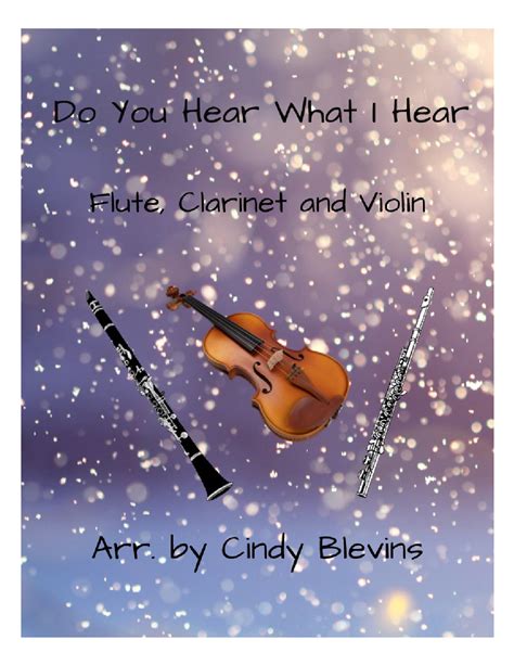 Do You Hear What I Hear Arr Cindy Blevins By Carole King Sheet Music