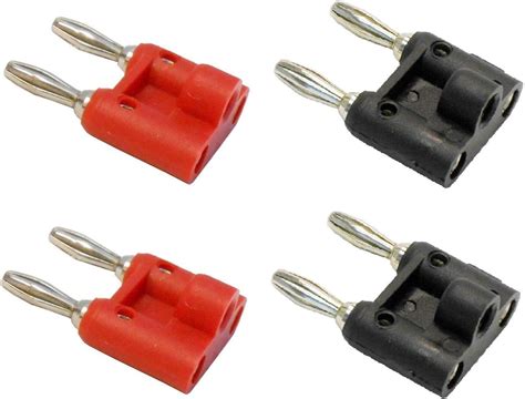 Amazon CESS Dual 2 Way Speaker Banana Male Plug Cable Connectors