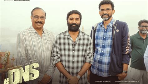 Dhanush Latest Movie "DNS" Begins Shooting