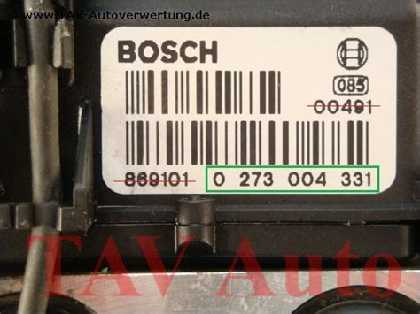 Abs Hydraulikblock Bosch Renault Meg