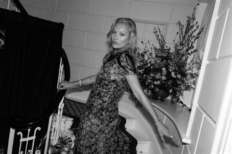 Kate Moss Celebrates Her New Business In A Sheer Dress British Vogue