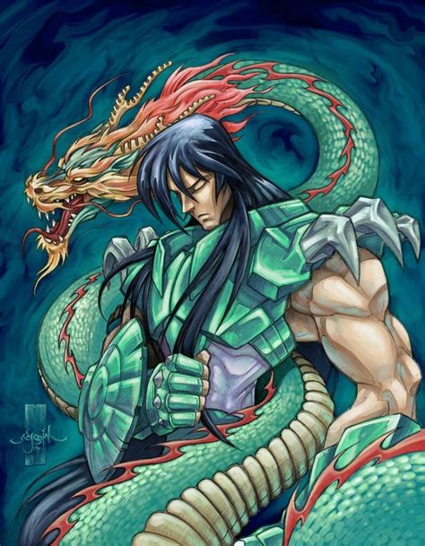 Shiryu Cavaleiros Do Zodiaco Cavaleiros Do Zodiaco Anime Shiriu De