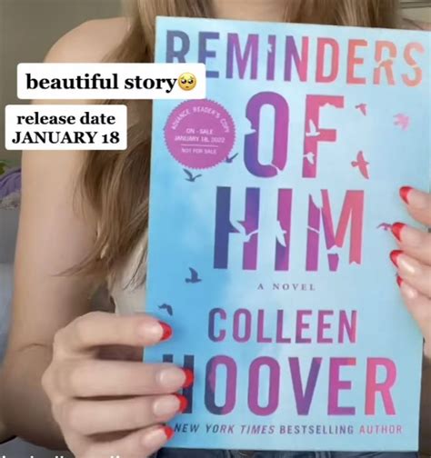 Reminders Of Him By Colleen Hoover In Bestselling Author