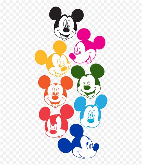 Mickey Mouse Faces In Technicolor Mickey Mouse Wallpaper Iphone Emoji