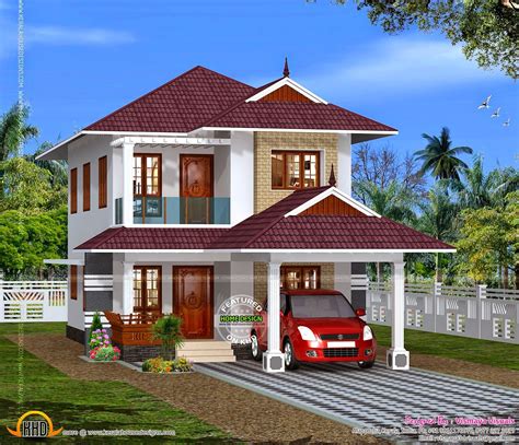 december kerala home design floor plans bedroom modern sq ft villa kerala home design kerala