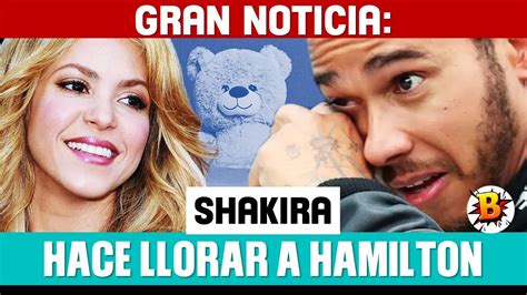 Reacción De Lewis Hamilton Al Ver A Shakira Cantar ACRÓSTICO A Solas